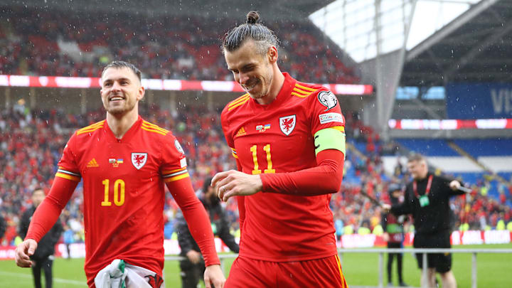 Ramsey (l.) und Bale sollen zu Cardiff City wechseln