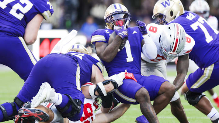 Jonah Coleman and Washington are favored against Rutgers on Friday. Jonah Coleman and Washington are favored against Rutgers on Friday.