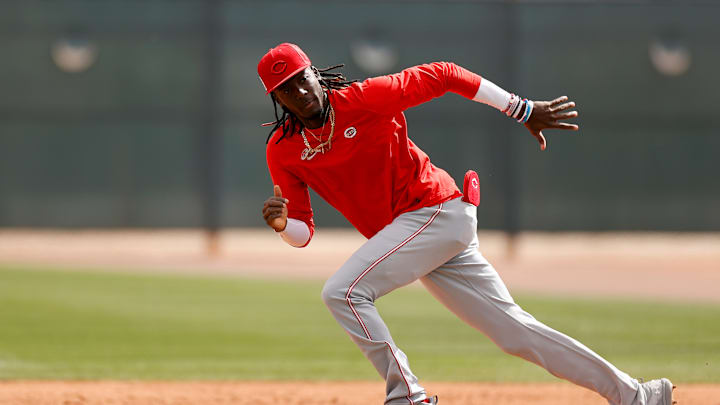 Cincinnati Reds infielder Elly De La Cruz