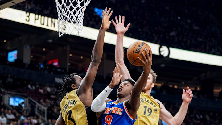 New York Knicks v Toronto Raptors