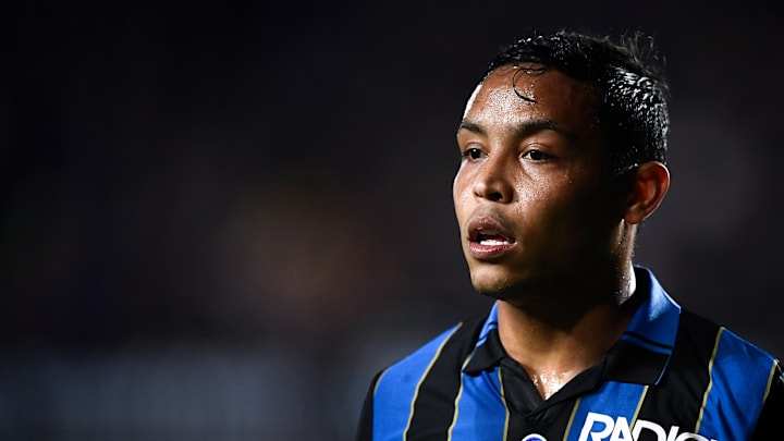 Luis Muriel nell'ultima stagione con la maglia dell'Atalanta