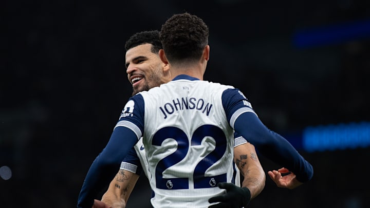 Dominic Solanke and Brennan Johnson
