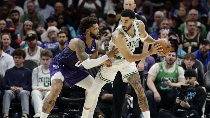 Boston Celtics forward/guard Jayson Tatum is a great prop target on April 7. 