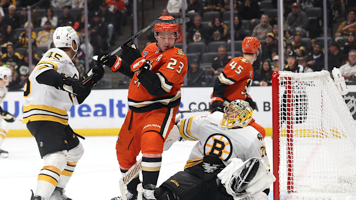 Boston Bruins v Anaheim Ducks