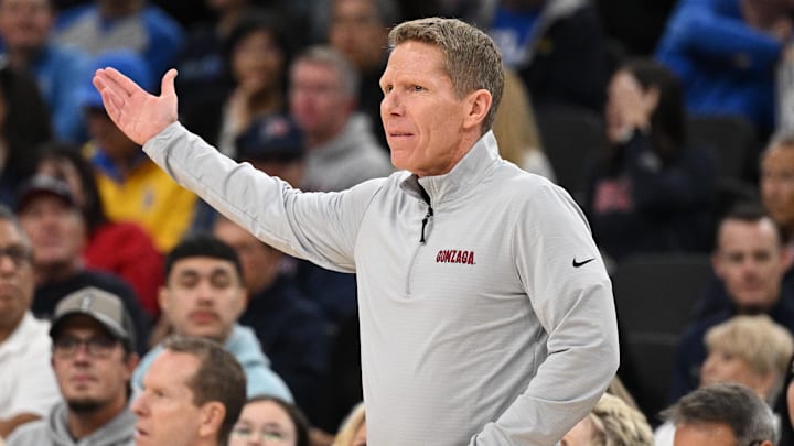Gonzaga Bulldogs head coach Mark Few