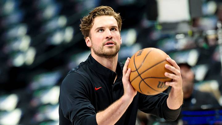Mar 18, 2026; Dallas, Texas, USA; Atlanta Hawks forward Corey Kispert (24) warms up before the game against the Dallas Mavericks at American Airlines Center. Mandatory Credit: Kevin Jairaj-Imagn Images Mar 18, 2026; Dallas, Texas, USA; Atlanta Hawks forward Corey Kispert (24) warms up before the game against the Dallas Mavericks at American Airlines Center. Mandatory Credit: Kevin Jairaj-Imagn Images