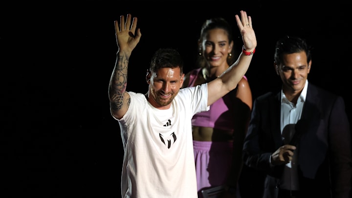 El jugador Lionel Messi.