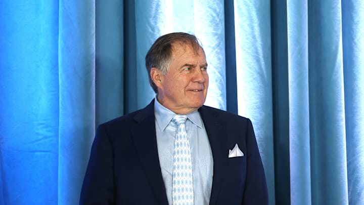 North Carolina Tar Heels Present New Football Coach Bill Belichick