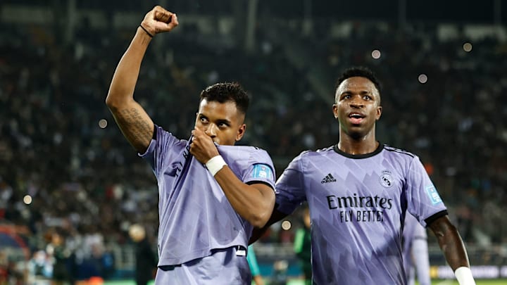 Rodrygo e Vinícius Jr marcaram contra o Al Ahly em 2023
