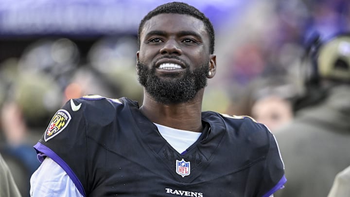 Baltimore Ravens quarterback Tyler Huntley Baltimore Ravens quarterback Tyler Huntley