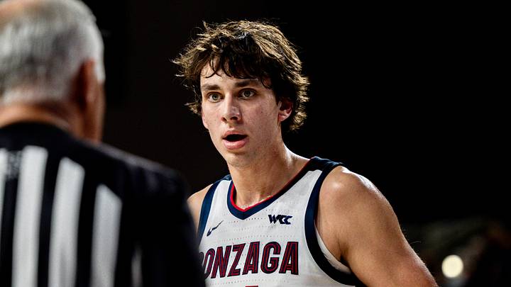 Gonzaga Bulldogs forward Braden Huff. Gonzaga Bulldogs forward Braden Huff.
