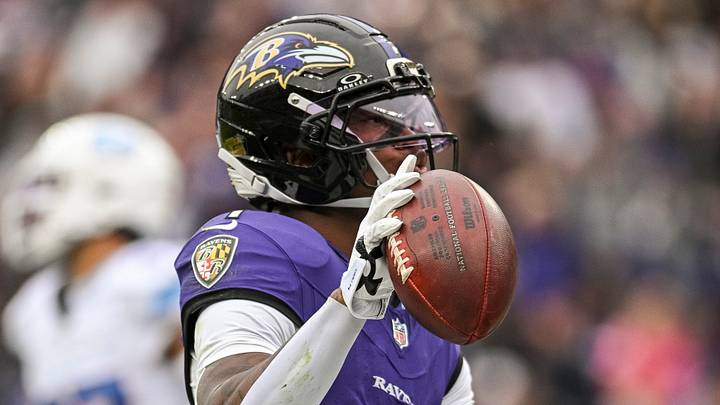 Baltimore Ravens wide receiver Zay Flowers 