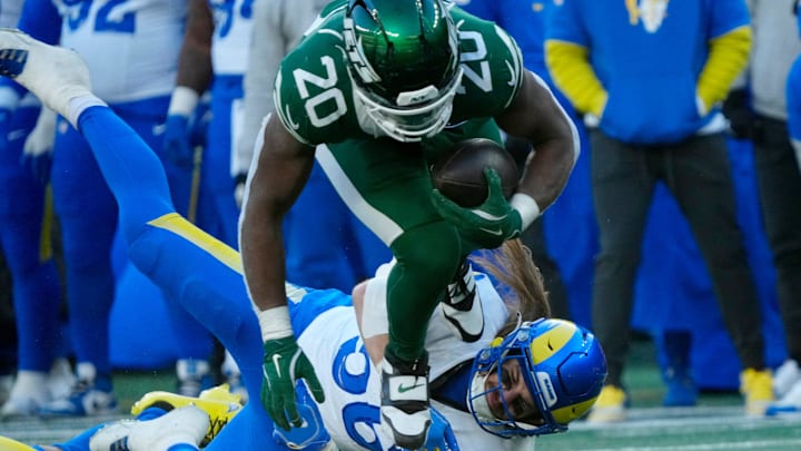 Breece Hall had another solid game for the New York Jets this past weekend.