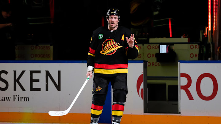 Edmonton Oilers v Vancouver Canucks