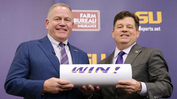 LSU Introduces Brian Kelly as Head Football Coach LSU Introduces Brian Kelly as Head Football Coach