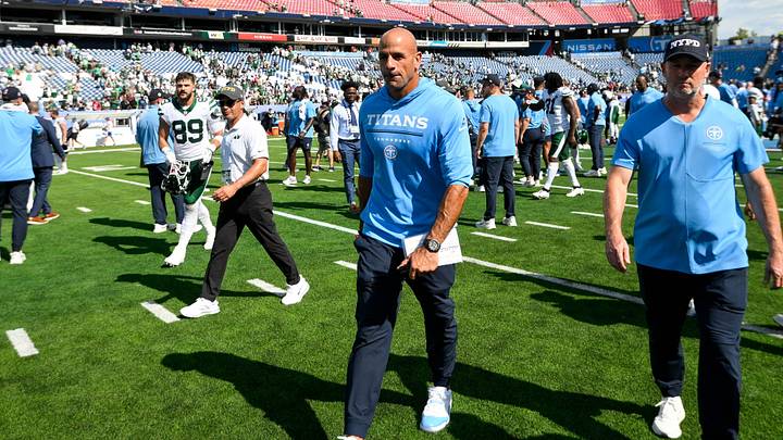 Sep 13, 2026; Nashville, Tennessee, USA; New York Jets head coach Aaron Glenn walks off the field after the loss against the New York Jets during the second half at Nissan Stadium. Mandatory Credit: Steve Roberts-Imagn Images Sep 13, 2026; Nashville, Tennessee, USA; New York Jets head coach Aaron Glenn walks off the field after the loss against the New York Jets during the second half at Nissan Stadium. Mandatory Credit: Steve Roberts-Imagn Images