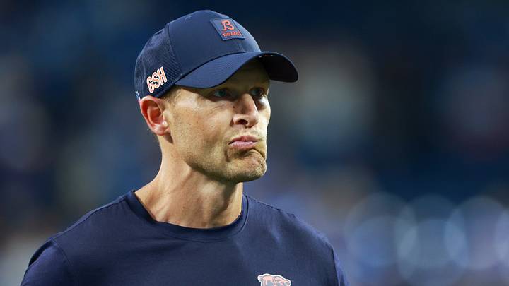 Chicago Bears  head coach Ben Johnson
