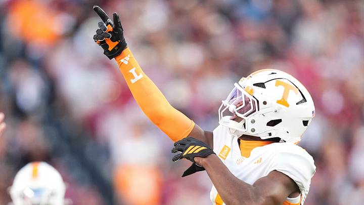 Tennessee defensive back Ty Redmond (4) celebrates after a defenseive play during a college football game against South Carolina at Williams-Brice Stadium in Columbia, S.C., on Oct. 24, 2026. Tennessee defensive back Ty Redmond (4) celebrates after a defenseive play during a college football game against South Carolina at Williams-Brice Stadium in Columbia, S.C., on Oct. 24, 2026.