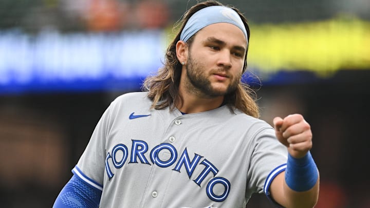 Toronto Blue Jays shortstop Bo Bichette (11) 