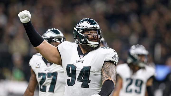 Sam Ngata, the son of former Philadelphia Eagles defensive tackle Haloti Ngata (94), will be in attendance Saturday for Utah's Big 12 showdown against Texas Tech.