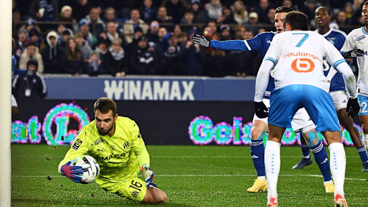 Marseille avait concédé le match nul contre Strasbourg