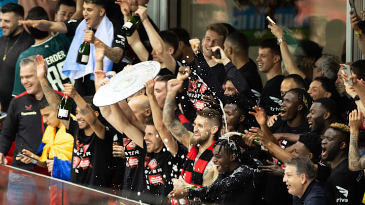 Die Werkself feiert den ersten Meistertitel