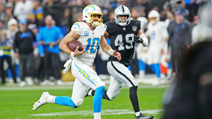 The Chargers and the Raiders will face off next Monday night.