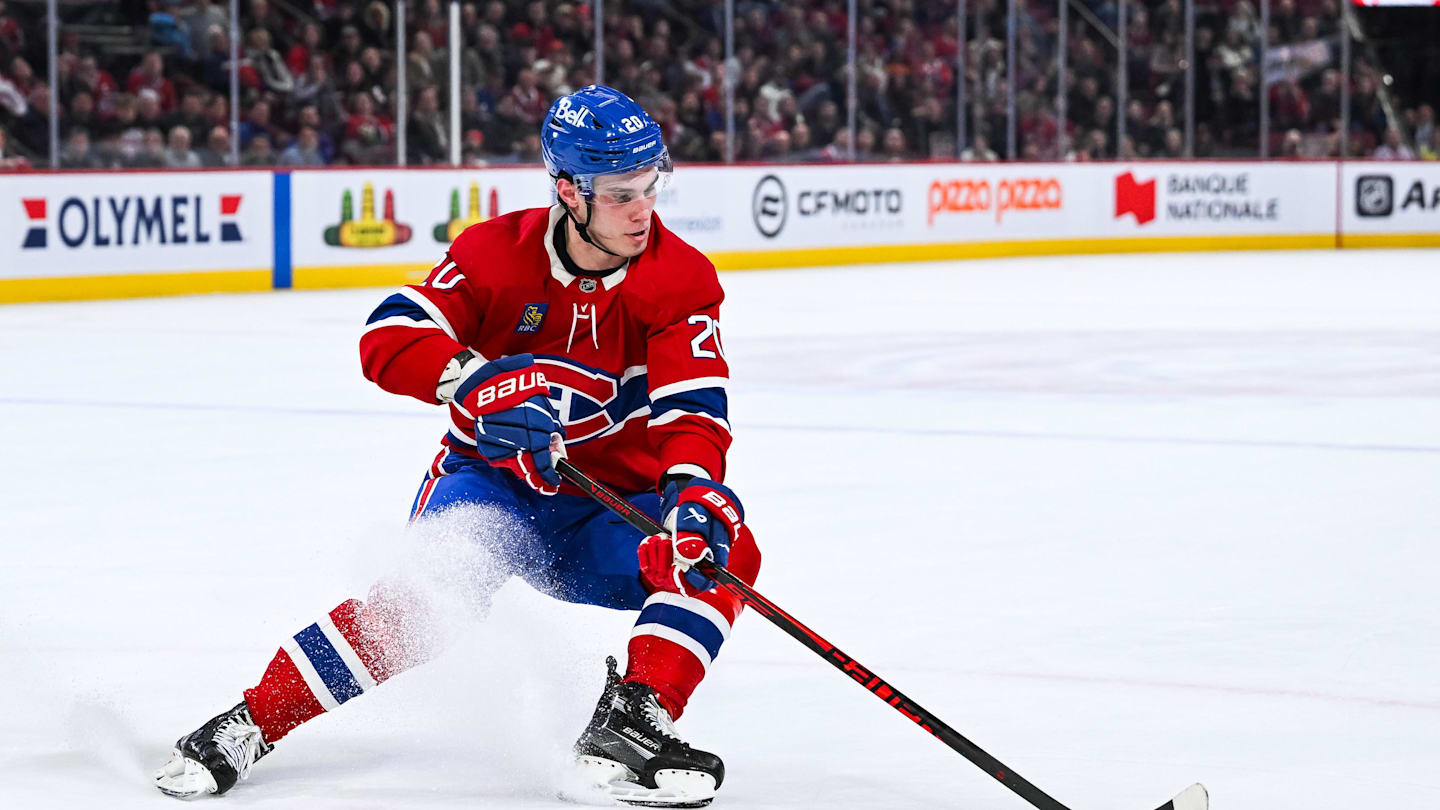 Canadiens’ Juraj Slafkovsky Sets Historic Franchise Milestone