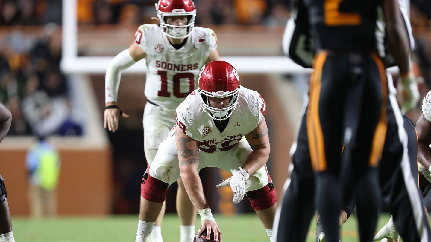 Oklahoma's offensive line will be in better shape than initially expected for Michigan