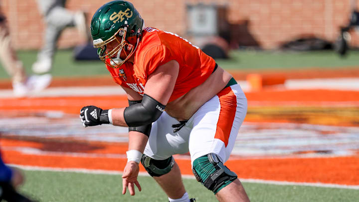 Reese's Senior Bowl 2025 - Practice, Jackson Slater