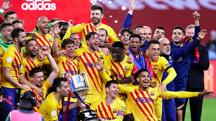 El FC Barcelona fue el campeón más reciente de la Copa del Rey