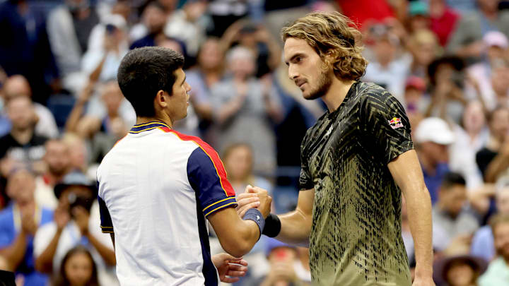Carlos Alcaraz y Stefanos Tsitsipas llegan en buen momento a Roland Garros