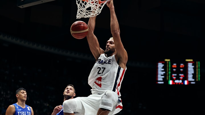 Rudy Gobert protagonizó la jugada del partido en el Eslovenia-Francia del EuroBasket