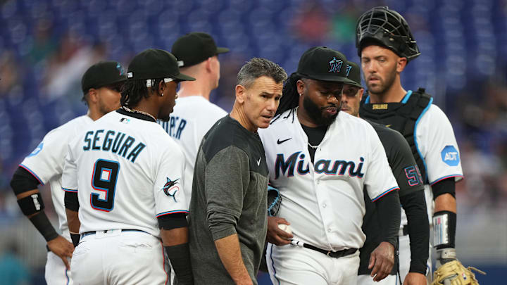 Johnny Cueto está cerca de salir de los Marlins