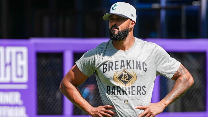 El as de Miami Sandy Alcántara está en la mira de los Yankees