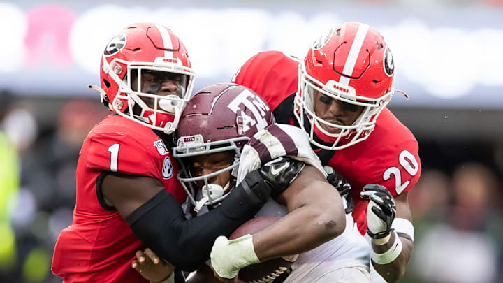 Texas A&M and Georgia Bulldogs