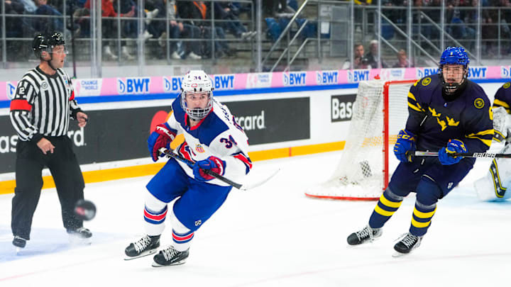 U18 Ice Hockey World Championship 2023 - United States v Sweden