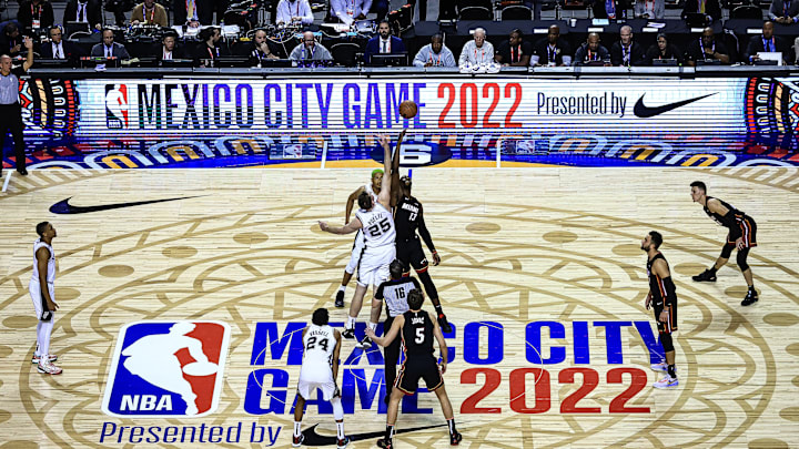 San Antonio Spurs v Miami Heat