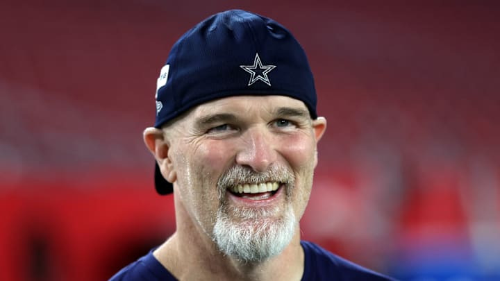 Dan Quinn will be all smiles if he can convince some of his former Cowboys players to join him in the nation's capital