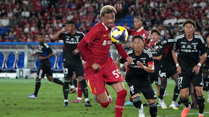 Yokohama F•Marinos v Liverpool - MEIJI YASUDA J.LEAGUE World Challenge 2025 presented by The Nippon