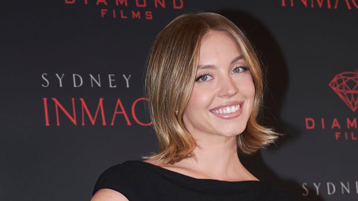 Sydney Sweeney at Immaculate press conference