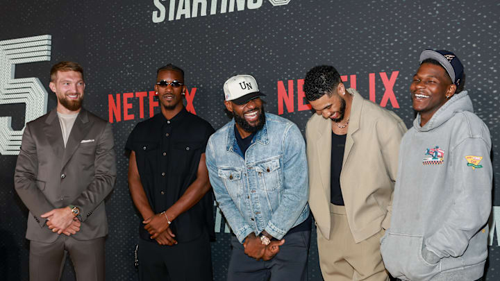 "Starting 5", Anthony Edwards, Jimmy Butler, Domantas Sabonis, LeBron James, Jayson Tatum