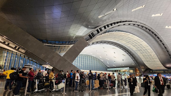 Football fans from all around the world travel to Qatar