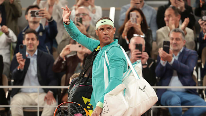 Rafael Nadal at the French Open