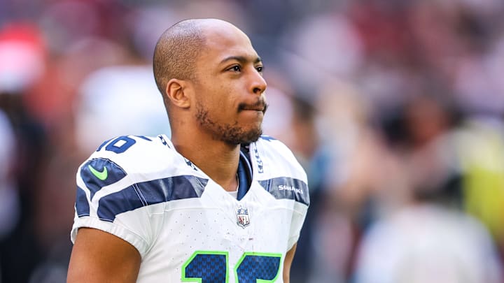Tyler Lockett with the Seattle Seahawks