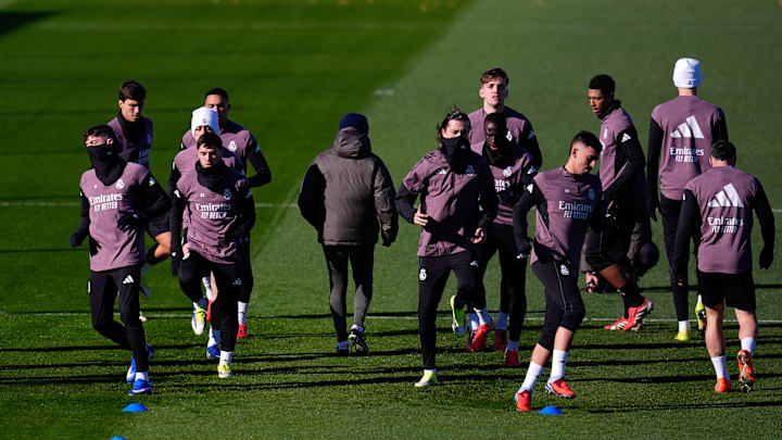 Real Madrid Training Session - Laliga Ea Sports Real Madrid Training Session - Laliga Ea Sports