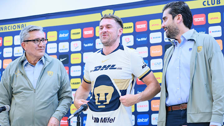 Pumas UNAM Unveils Aaron Ramsey As New Player