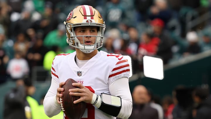 San Francisco 49ers quarterback Brock Purdy