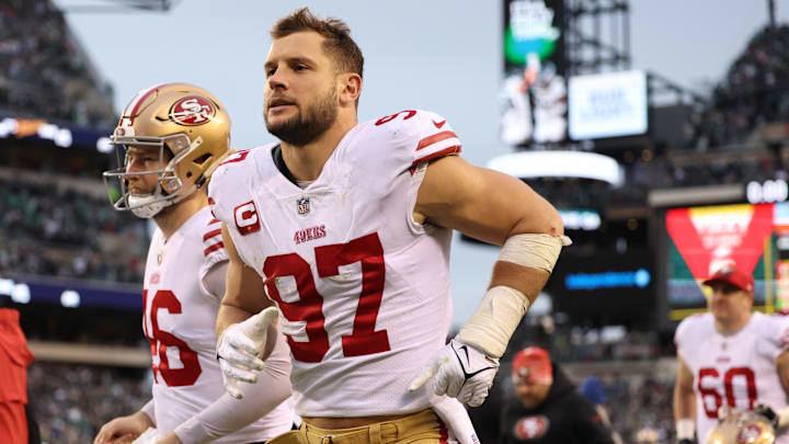 San Francisco 49ers defensive end Nick Bosa (97)