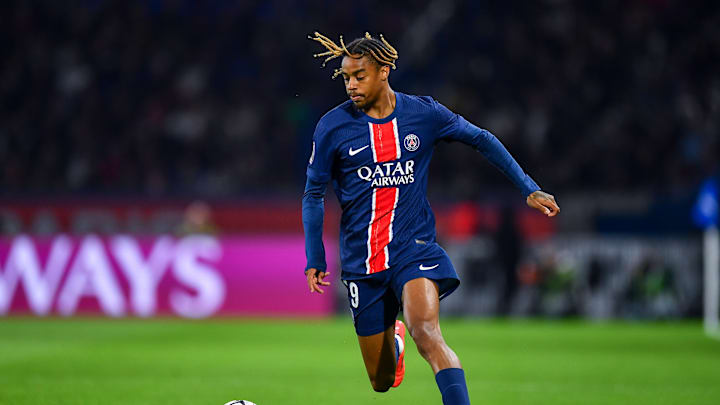 Paris Saint-Germain's Bradley Barcola